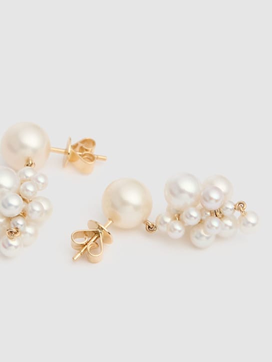 Sophie Bille Brahe: 14kt黄金&珍珠Botticelli耳环