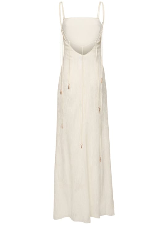Gabriela Hearst: Abito lungo in seta con spalline