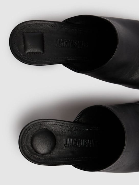 Jacquemus: 90毫米Les Bisou皮革穆勒鞋