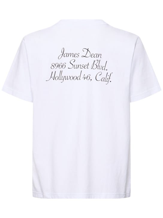 Sacai: Oversize T-shirt with graphic print