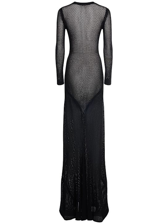 Tom Ford: Open-knit long dress