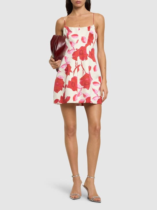 Blumarine - Vestito svasato con spalline sottili