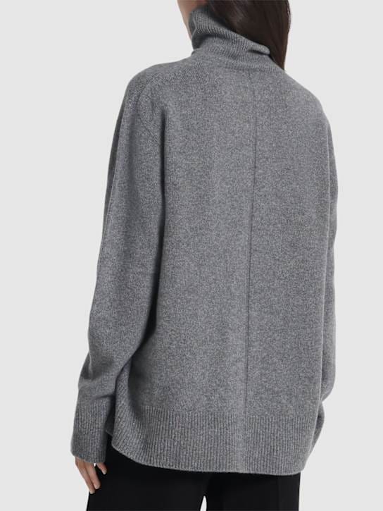 The Row: Oversized wool and cashmere turtleneck sweater