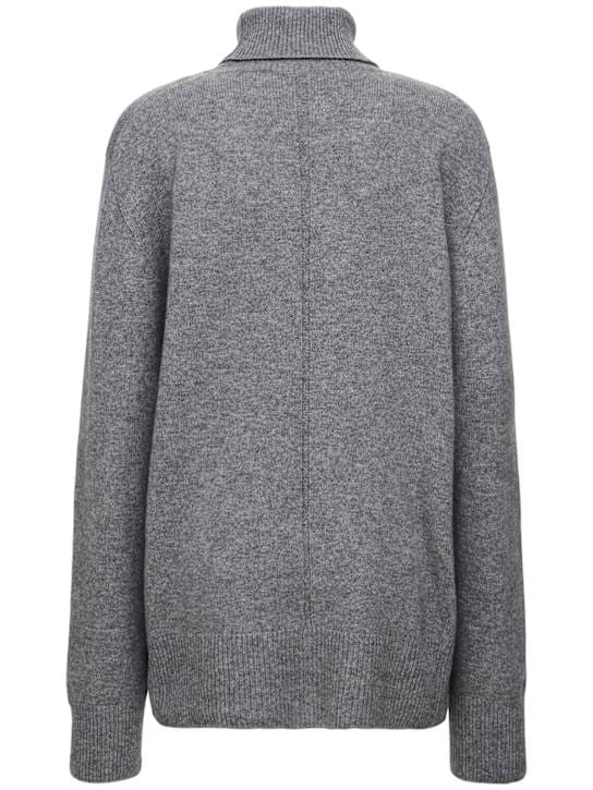 The Row: Oversized wool and cashmere turtleneck sweater