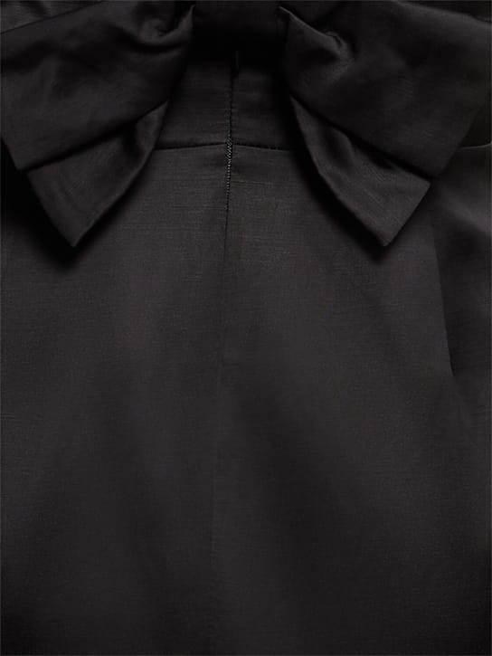 POSSE: Robe longue bustier avec nœud