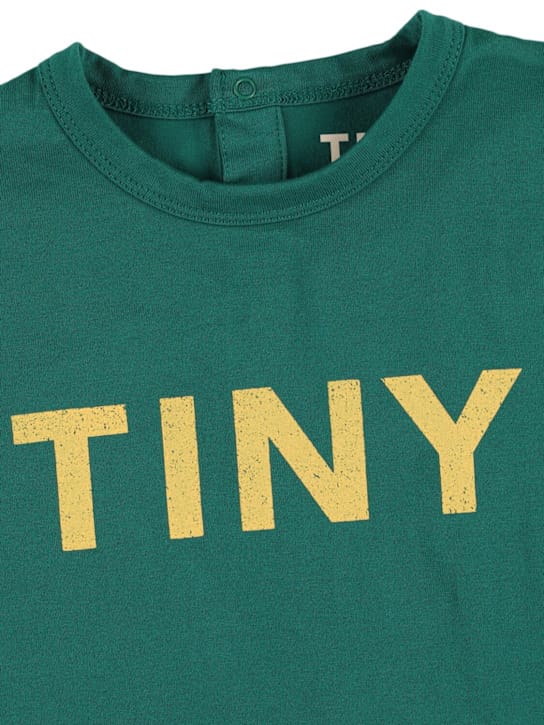 Tiny Cottons - 印花棉质平纹针织T恤