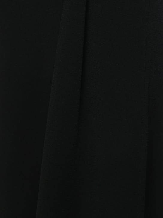 Khaite: Plunging V-neck maxi dress