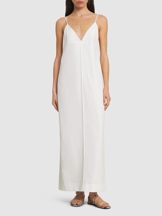 Khaite - Tulula真丝吊带连衣裙