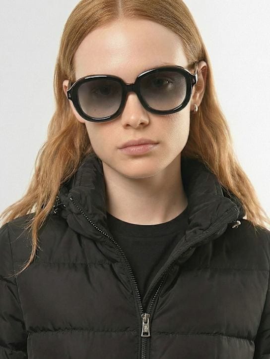 Moncler: Cirsee醋酸纤维飞行员太阳镜