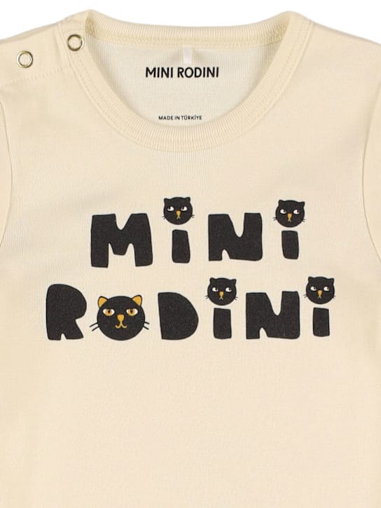 Mini Rodini - 有机棉连体衣、裤子&帽子