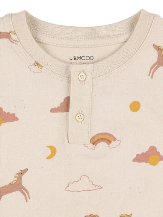Liewood - 水果印花混棉平纹针织睡衣