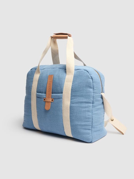 1 + IN THE FAMILY - Padded cotton changing bag