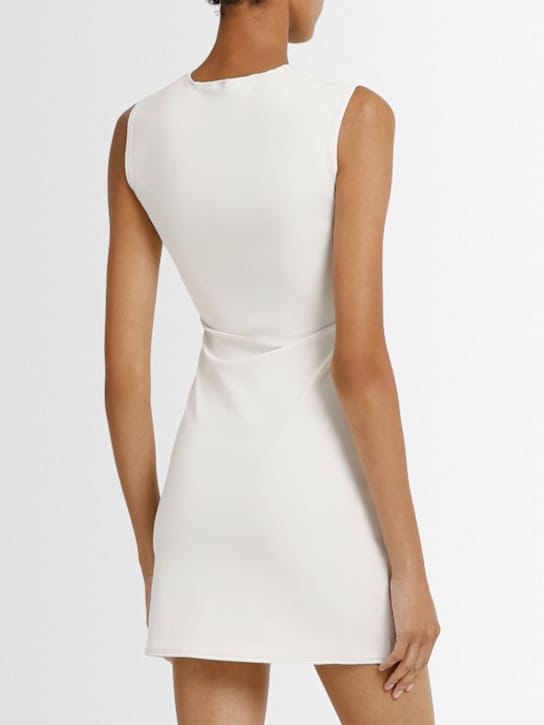 Entire Studios: Vestito corto senza maniche stretch