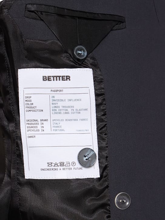 BETTTER: Lonzo混棉西服套装