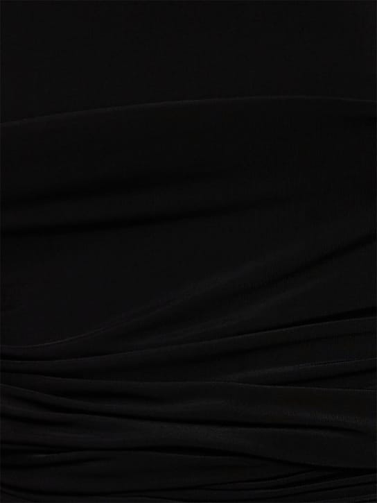 TOVE: Draped jersey maxi dress