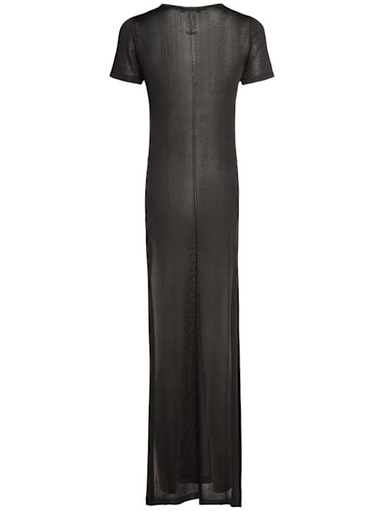 Lemaire: Jersey maxi dress with slit