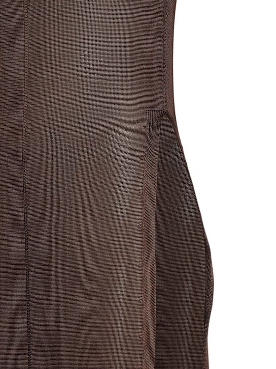 Lemaire: Jersey maxi dress with slit