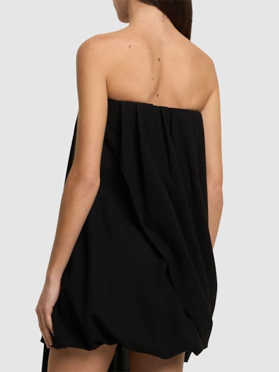 JW Anderson: Abito a fascia drappeggiato in misto lana