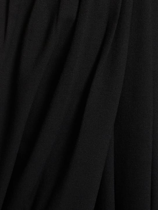 JW Anderson: Abito a fascia drappeggiato in misto lana