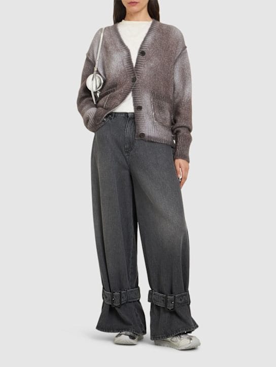 JW Anderson - 搭扣裤脚中腰男友版型牛仔裤
