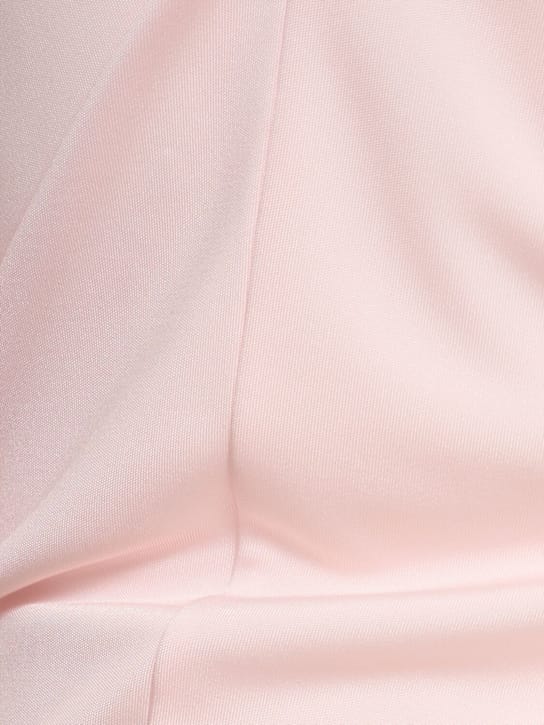 Khaite: High-neck jersey maxi dress
