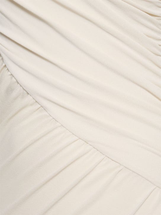 Rick Owens: Abito monospalla drappeggiato con cut-out