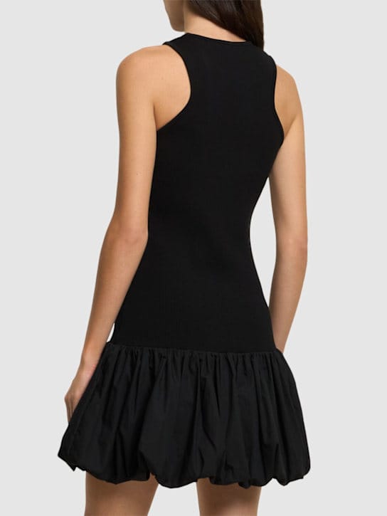 Andreadamo: Mini dress with bubble hem