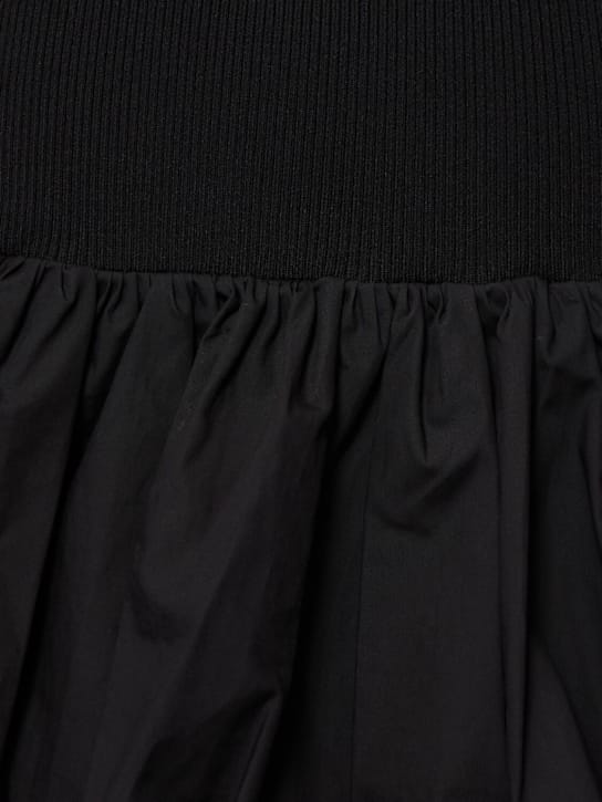 Andreadamo: Mini dress with bubble hem