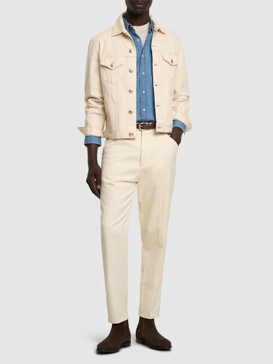Brunello Cucinelli - 混棉牛仔夹克
