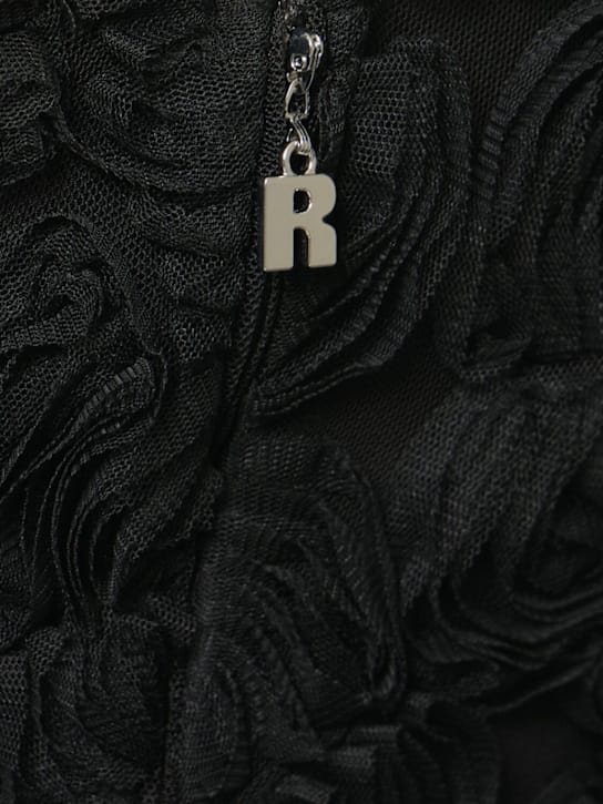 Rotate: Asymmetrisches Kleid mit Rüschen