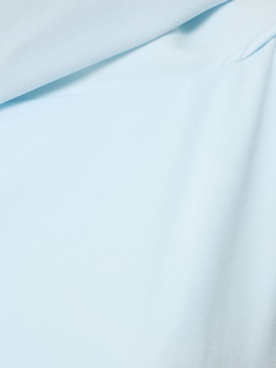 Roland Mouret: Abito midi asimmetrico con drappeggio