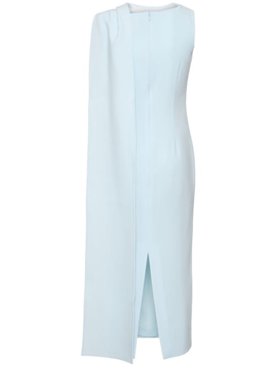 Roland Mouret: Abito midi asimmetrico con drappeggio