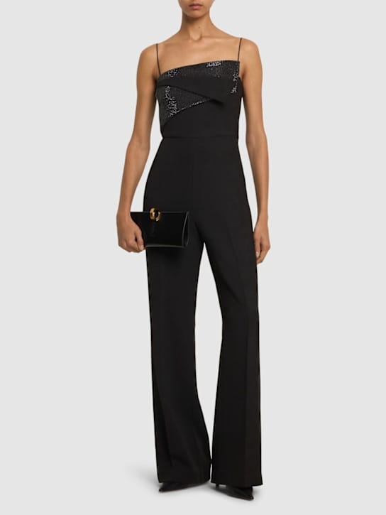 Roland Mouret - 钻石内嵌厚重卡迪连身裤