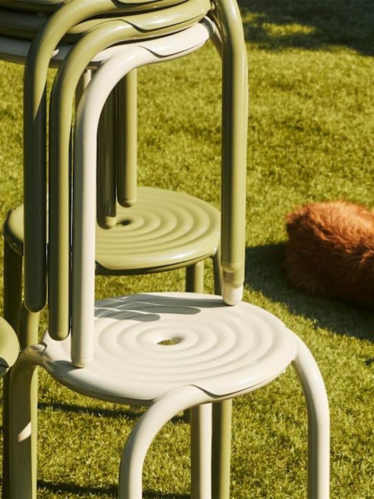 Tom Dixon - Moss Groove凳子2个套装