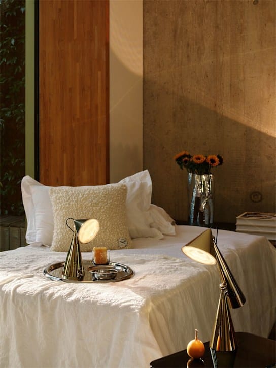 Tom Dixon: Pose portable gold LED台灯