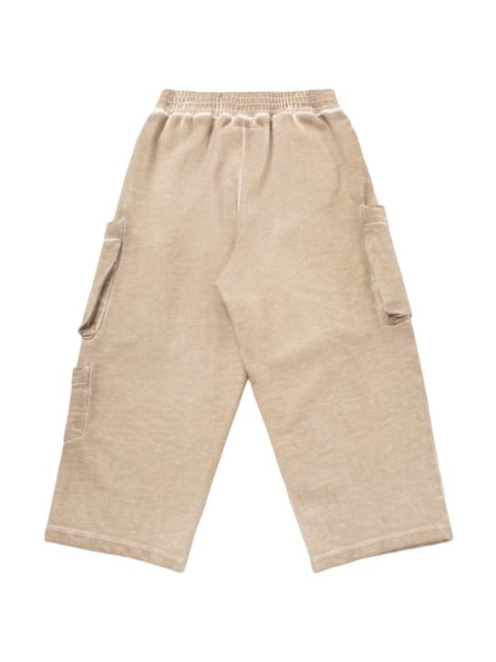 MM6 Maison Margiela: 拉绒棉工装运动鞋