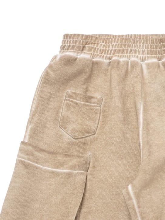 MM6 Maison Margiela: 拉绒棉工装运动鞋