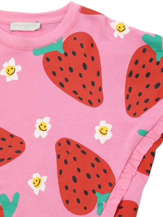 Stella McCartney Kids: 印花棉质圆领卫衣