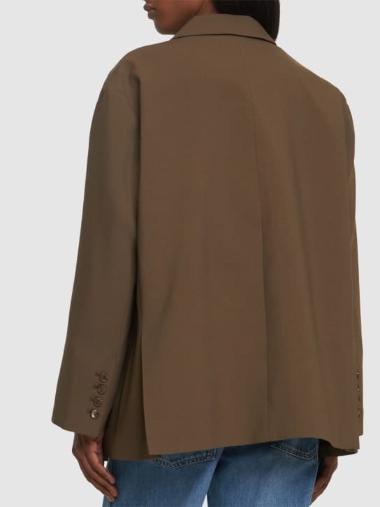 The Frankie Shop: Bea大廓型科技织物斜纹西服夹克