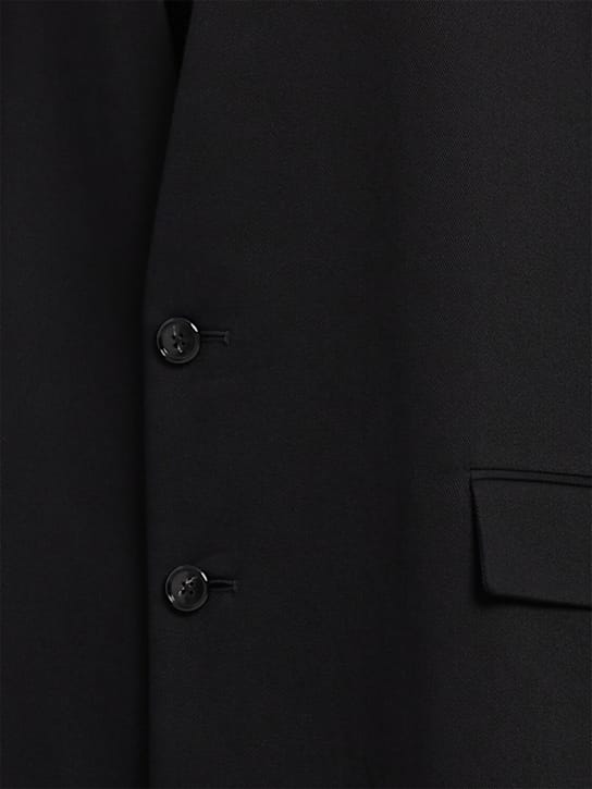 Ann Demeulemeester: 单排扣披肩领外套
