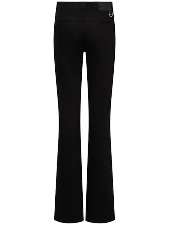 Chloé: Cigarette pants with zip closure