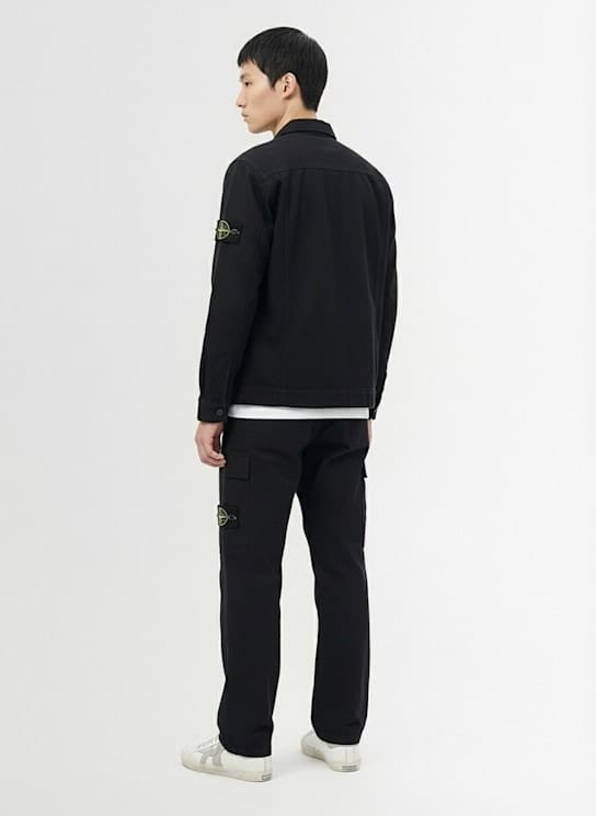 Stone Island: Cotton shirt with chest pockets