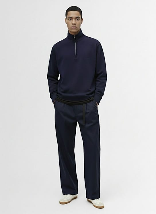 Stone Island - 宽松裤子带腰带