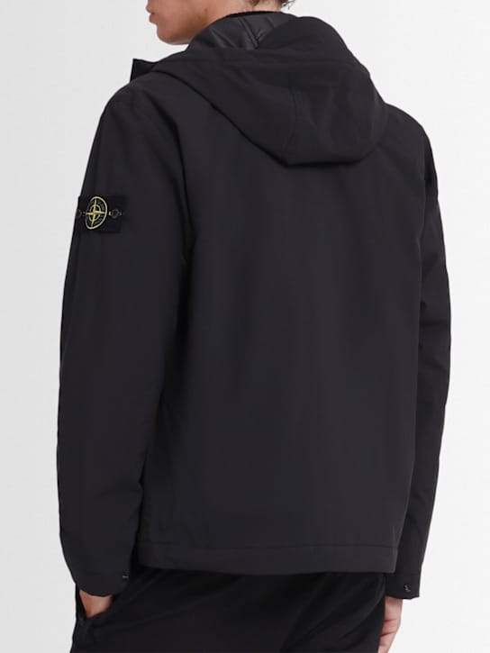 Stone Island: 带拉链的连帽夹克