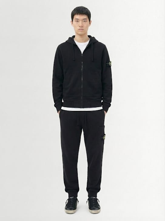 Stone Island - 带拉链的帽衫