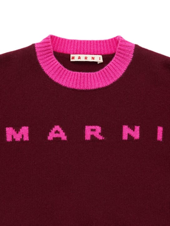 Marni Junior - 羊毛和现金羊毛针织毛衣