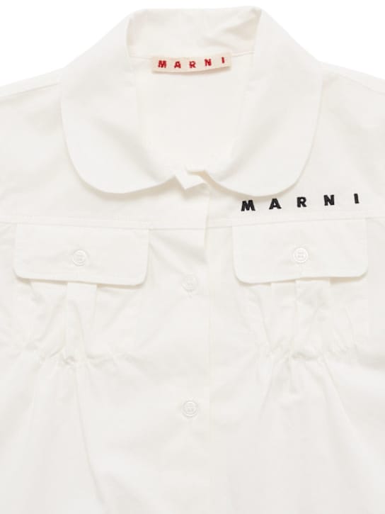 Marni Junior - 棉质平纹衬衫