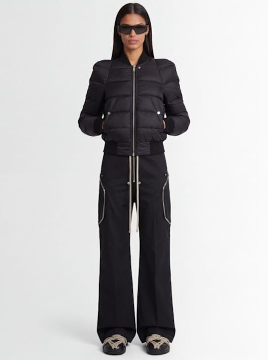 Rick Owens - 短款羽绒服，带可见拉链