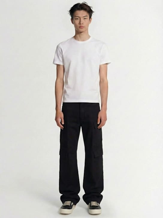 Rick Owens - 带口袋的宽腿裤