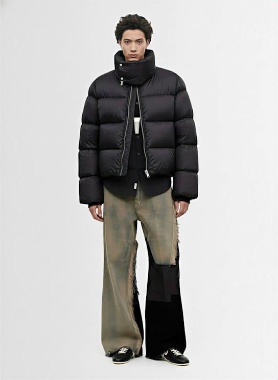 Rick Owens - 短款高领羽绒服